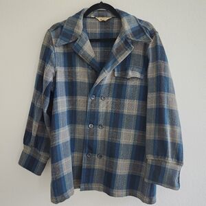 Woolrich vintage button up shirt jacket sz small